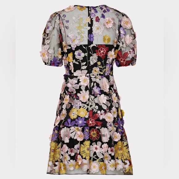 Milly Yasmin Floral Embroidery Dress - Picture 3 of 5